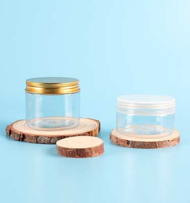 Bouteilles en plastique transparent avec capacité personnalisable et impression de logo