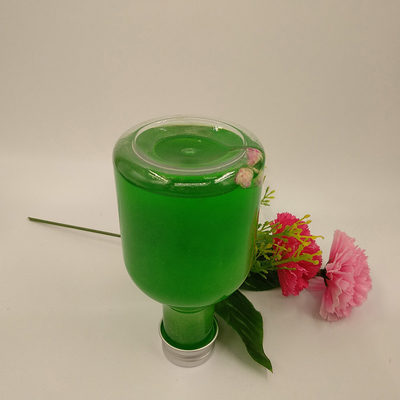 Bouteilles de thé au lait rond clair carré pour l'eau de thé au jus