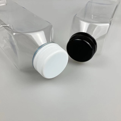 Bouteilles de thé au lait en plastique isolé avec vis sur le couvercle et le manche