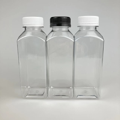 Bouteilles de thé au lait en plastique isolé avec vis sur le couvercle et le manche