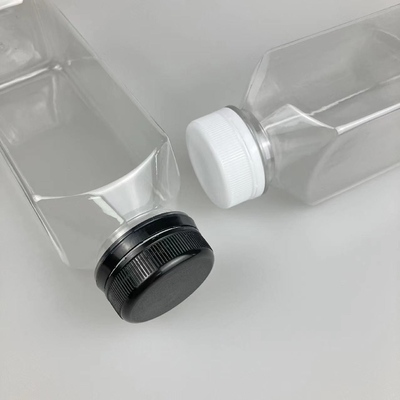 Bouteilles de thé au lait en plastique isolé avec vis sur le couvercle et le manche