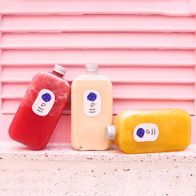 Bouteilles isolantes de boissons au lait et au thé avec poignée