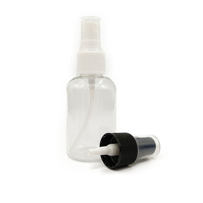 Bouteilles de pulvérisation en plastique en PET rond durable de différentes tailles