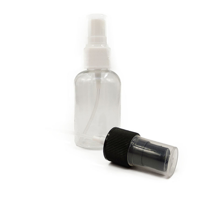 Bouteilles de pulvérisation en plastique en PET rond durable de différentes tailles