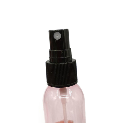 Bouteille de pulvérisation vide en plastique PET rechargeable de 100 ml avec une surface lisse