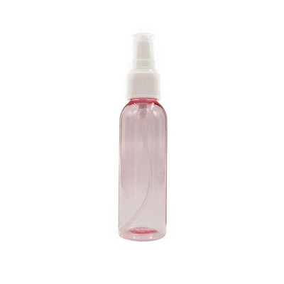 Bouteille de pulvérisation vide en plastique PET rechargeable de 100 ml avec une surface lisse