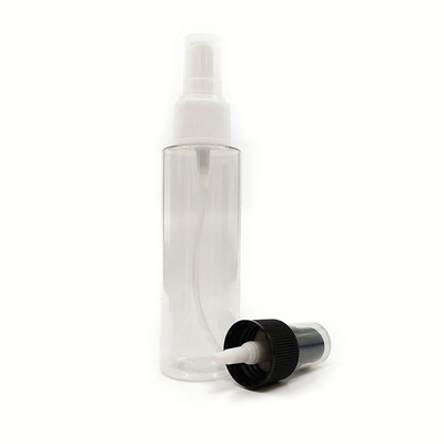 Bouteille à pulvérisation en plastique PET transparente et lisse