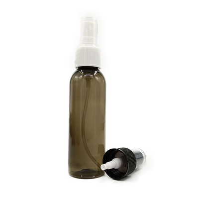 Bouteille à pulvérisation en plastique PET transparente et lisse
