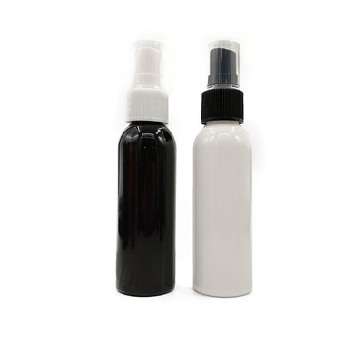 Bouteilles de pulvérisation en plastique PET circulaire transparente pour le nettoyage domestique