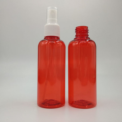 Bouteille de pulvérisation en plastique PET transparente de 10 ml avec une surface lisse