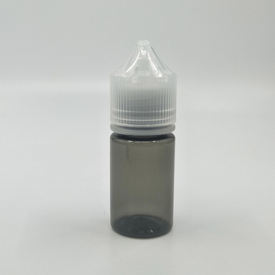 Bouteille de liquide en plastique PET étanche aux enfants carré pour un mélange précis du jus d'E