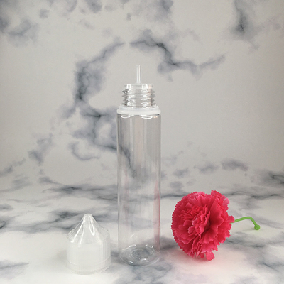 Bouteille de liquide ronde E personnalisée avec sérigraphie Capacité 10-100 ml