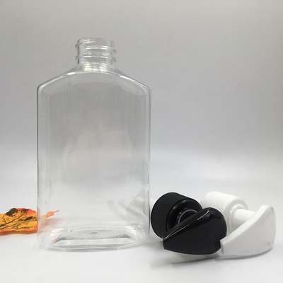 Bouteille en plastique PET avec bouchon de pompe pour produits cosmétiques lotions shampooings tonifiants et huiles essentielles