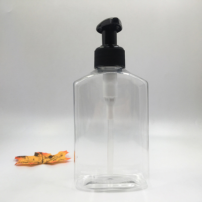 Bouteille de pompe en PET rose 25,7 g emballage cosmétique sur mesure avec bouchon à vis