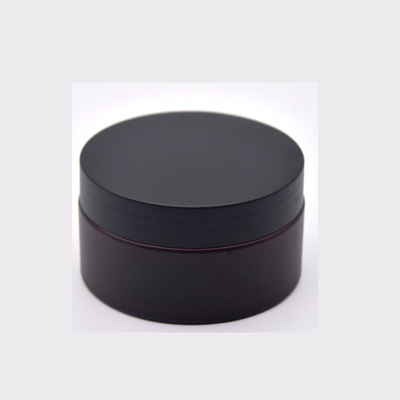 Récipient cosmétique en plastique transparent de 150 ml / support cosmétique en plastique avec une surface lisse