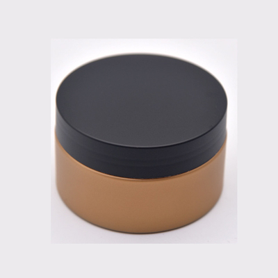 Bouteille de beauté en plastique transparent personnalisable avec joint sensible à la pression