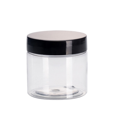 Bouteilles en plastique cosmétique transparente personnalisées avec impression personnalisable