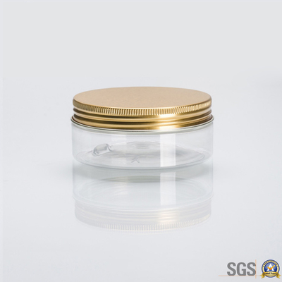 Bouteille cosmétique en plastique imprimé sur mesure avec une surface lisse et sensible à la pression ou un joint en papier d'aluminium
