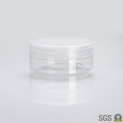 Bouteille cosmétique en plastique imprimé sur mesure avec une surface lisse et sensible à la pression ou un joint en papier d'aluminium