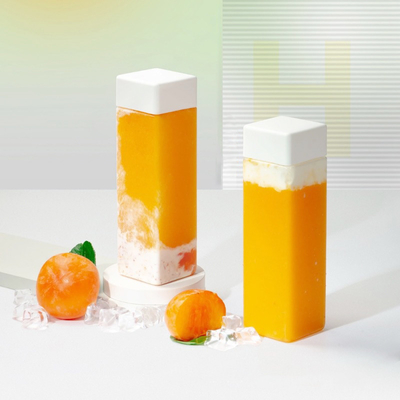 Bouteille de thé en plastique isolé sans BPA de 500 ml