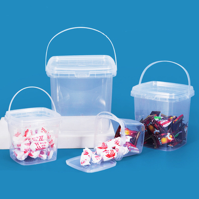 0.5 kg Bouteilles d'eau de lait et de thé en plastique transparent