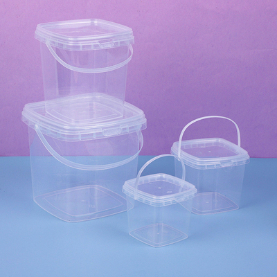 0.5 kg Bouteilles d'eau de lait et de thé en plastique transparent