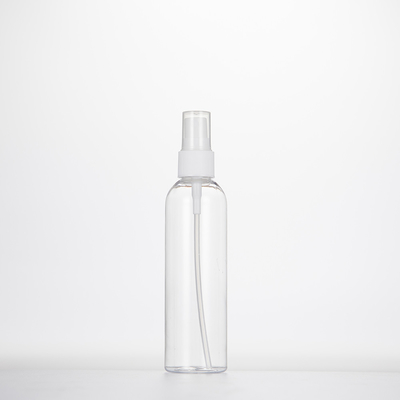 Bouteille de pulvérisation de voyage en plastique PET transparente avec une capacité de 10 ml à 500 ml