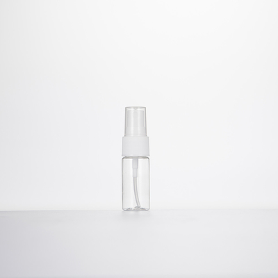 Bouteille de pulvérisation de voyage en plastique PET transparente avec une capacité de 10 ml à 500 ml