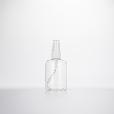 Bouteille de pulvérisation de voyage en plastique PET transparente avec une capacité de 10 ml à 500 ml
