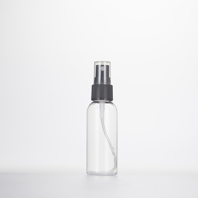 Bouteille d'emballage en plastique pour soins de la peau de haute qualité de 100 ml de 120 ml de 200 ml de PET avec spray de brume fine Logo personnalisable