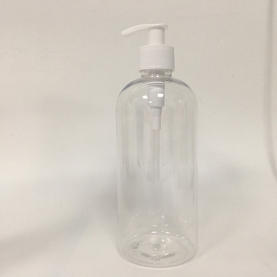 Bouteille de lotion en PET ronde recyclable avec pompe