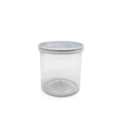 8 oz Bouteilles de plastique transparentes et de stockage et d'emballage personnalisables