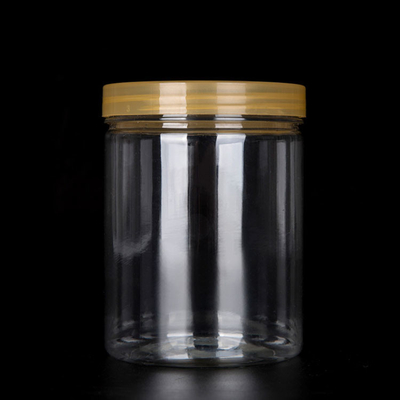 Contenants en pot en plastique transparent de 8 oz pour l'emballage