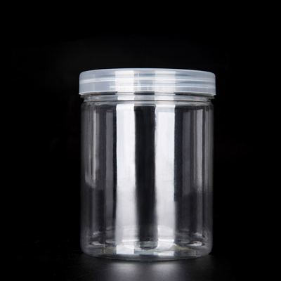 Contenants en pot en plastique transparent de 8 oz pour l'emballage