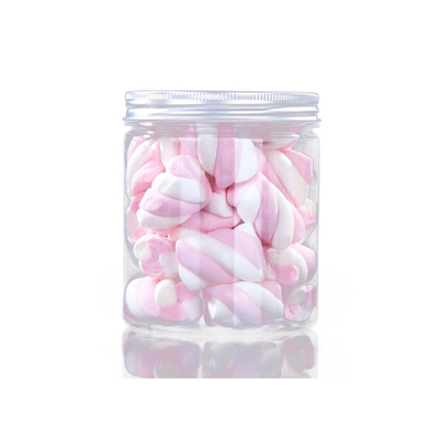 Boîtes de conserve en plastique personnalisées avec couvercles 2-16 oz