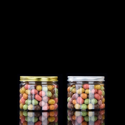 Bouteilles en plastique personnalisables avec joint en papier d'aluminium pour un stockage sécurisé des produits
