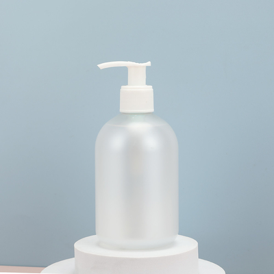 Bouteille de pompe en PET écologique en soie filtrée pour la distribution de cosmétiques 47 mm