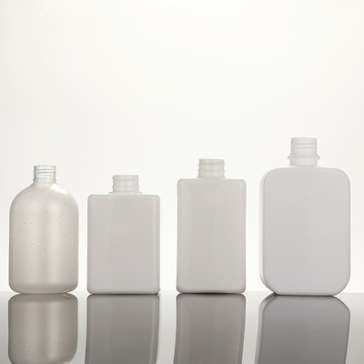 Bouteille en PET ronde écologique de 24/410 ml avec bouchon de pompe Bouteille en plastique transparent recyclable