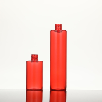 Bouteille cosmétique en plastique PET légère de 47 mm de diamètre avec sérigraphie supérieure