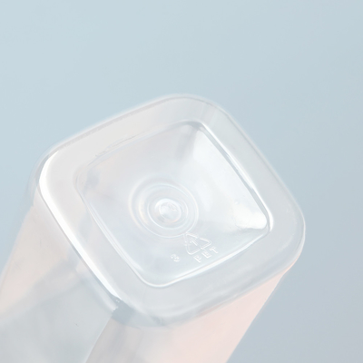 47 mm Bouteille de pompe à lotion cosmétique de luxe en plastique rose