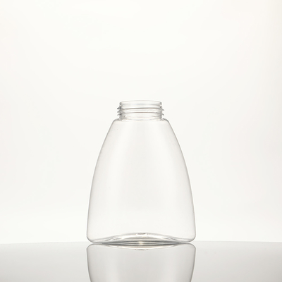 Bouteille en PET ronde biodégradable avec compteur pour emballage durable pour les soins de la peau
