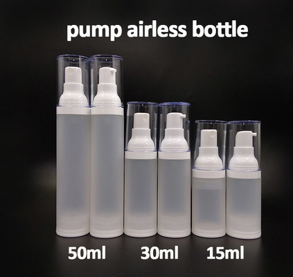 Bouteille de pompe en PET recyclable de 47 mm avec distributeur de liquide de lotion cosmétique Calibre 24 mm