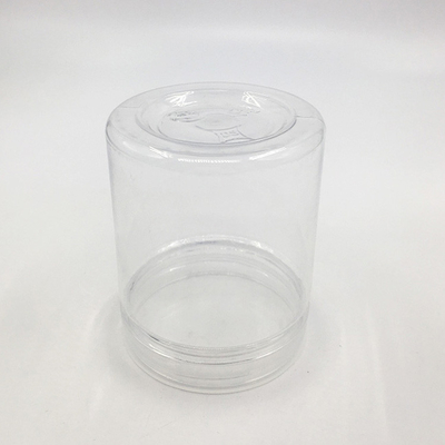 Bouteilles en plastique transparent à vis personnalisables