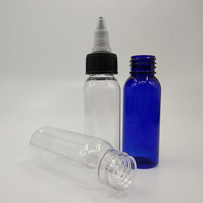 Bouteilles de liquide en plastique à vis personnalisées avec applicateur