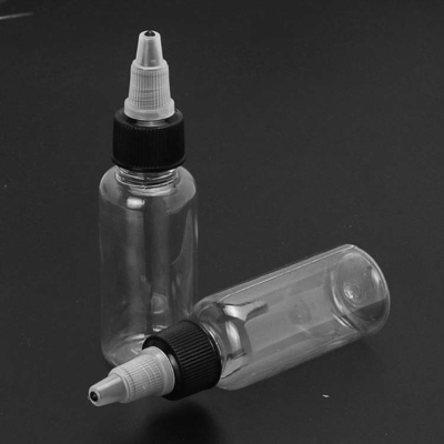 Bouteilles de liquide en plastique à vis personnalisées avec applicateur