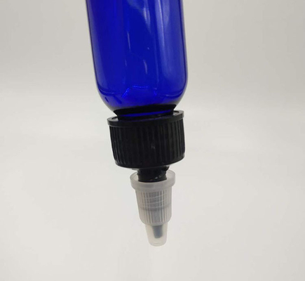Bouteilles de liquide en plastique à vis personnalisées avec applicateur