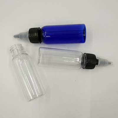Bouteilles de liquide en plastique à vis personnalisées avec applicateur