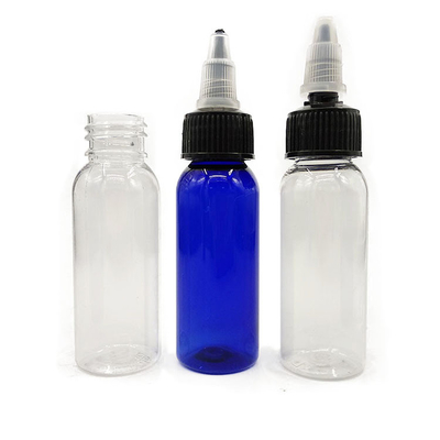 Bouteilles en plastique de 80 ml avec couvercle à vis pour une distribution pratique