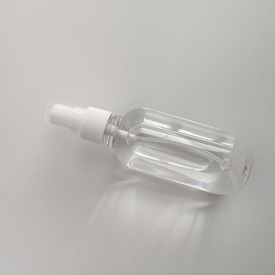 Bouteille à bouchon à vis ronde rose recyclable 120 ml Bouteille de distribution cosmétique personnalisée écologique