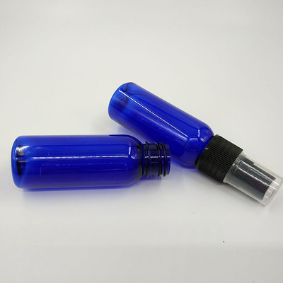 Bouteille en PET ronde de 47 mm avec bouchon à vis de pompe pour liquides cosmétiques